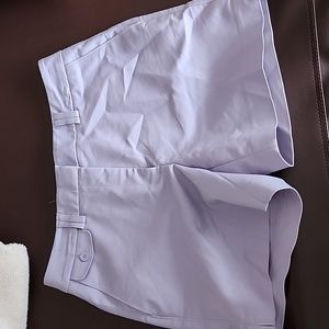WHBM HIGH RISE 5" Lavender Shorts
